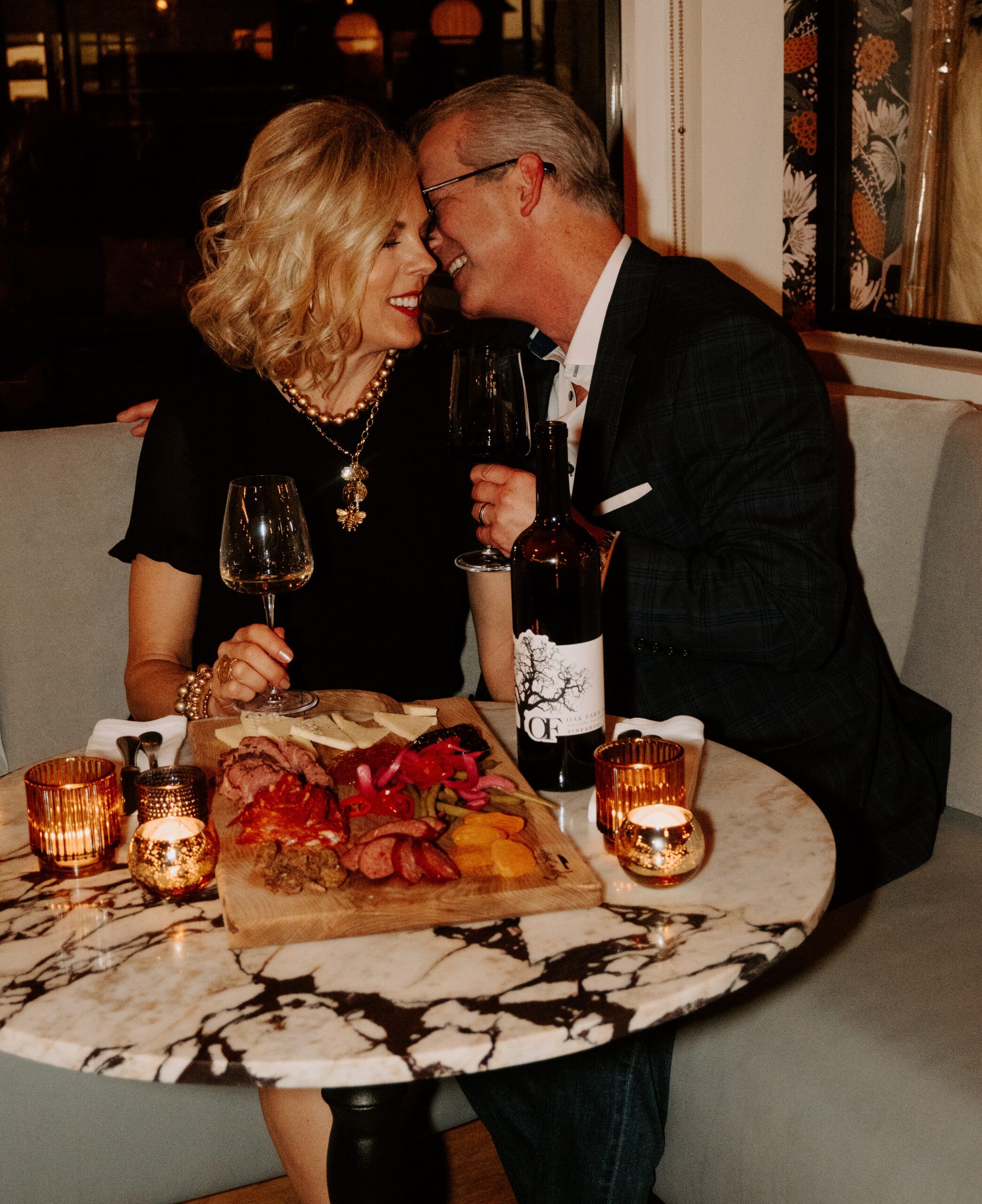 Couple on a Date Night at Sip + Savor