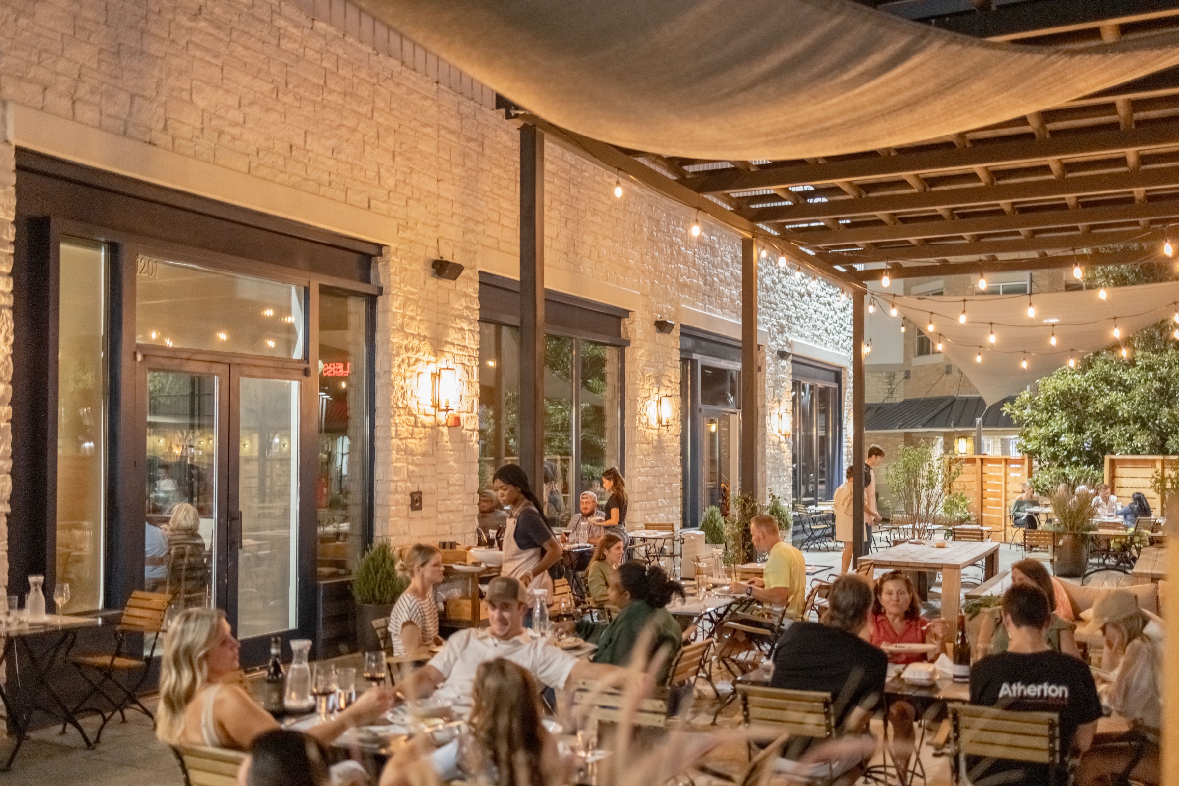 Sip n' Savor Evening Patio Ambiance